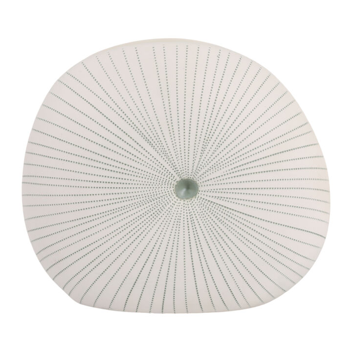 Round Dotted Shell Vase