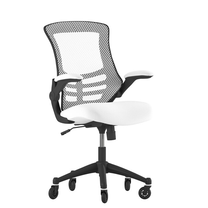 Kelista Desk Chair with Transparent Roller Wheels