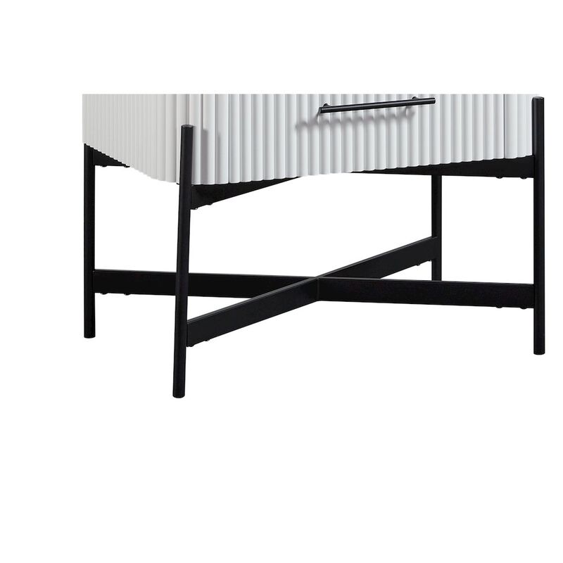 Bernards Fisher Park Nightstand - White image number 2