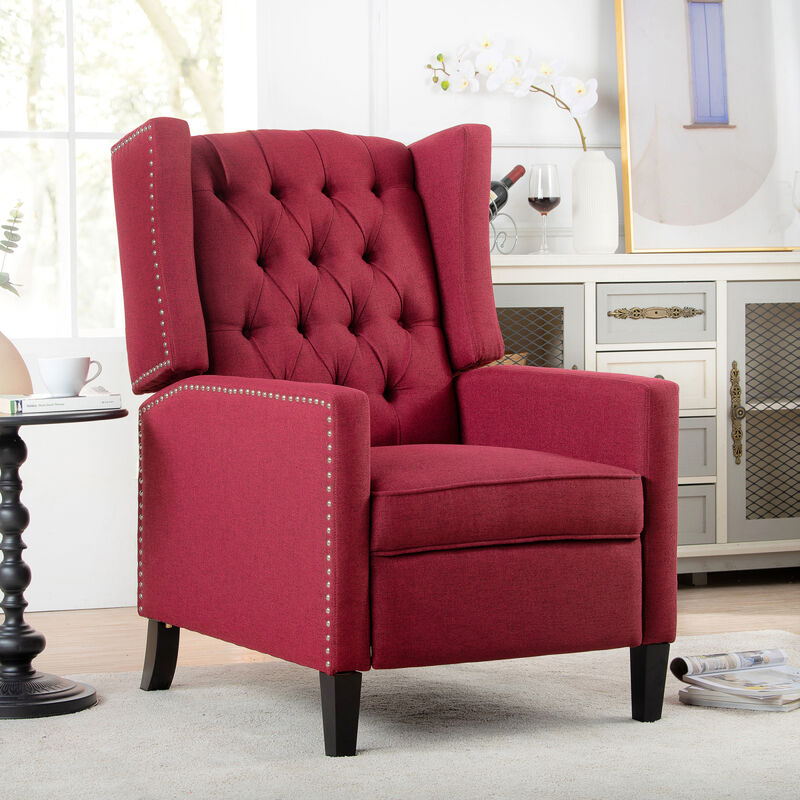 27" Wide Manual Wing Chair Recliner