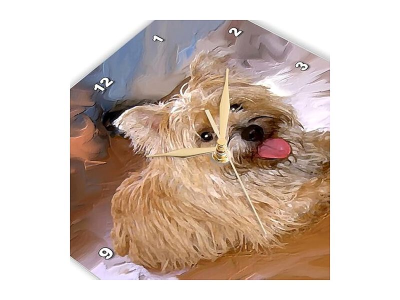 Cairn Terrier Wall Clock 10 Inch Home Decor image number 3