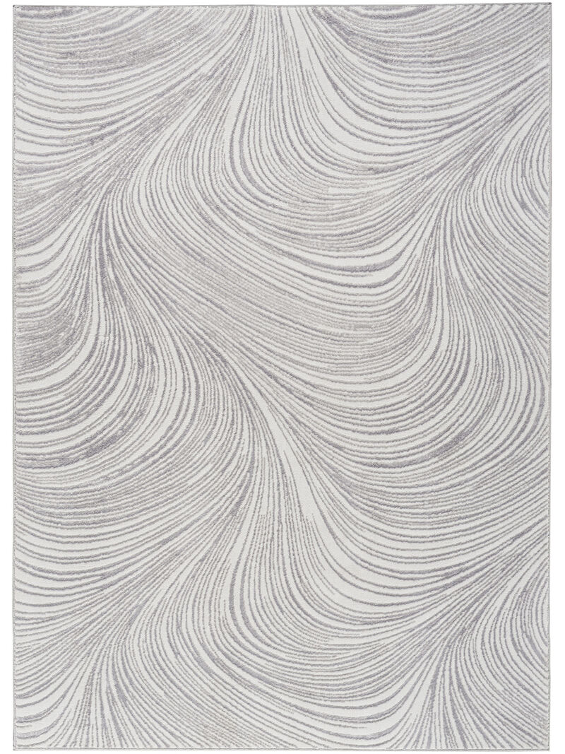 Central Park West CEP02 Gray 5'3" x 7'3" Rug