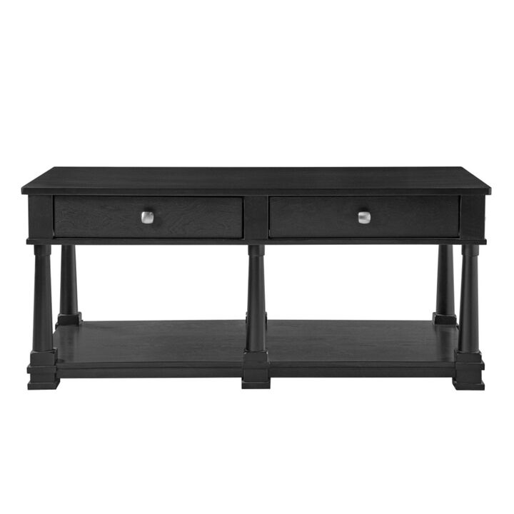 Grordo Farmhouse Wooden Coffee Table