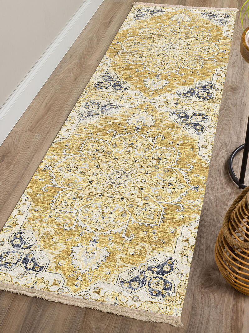 Marbella MB3 Gold 2'3" x 7'6" Rug