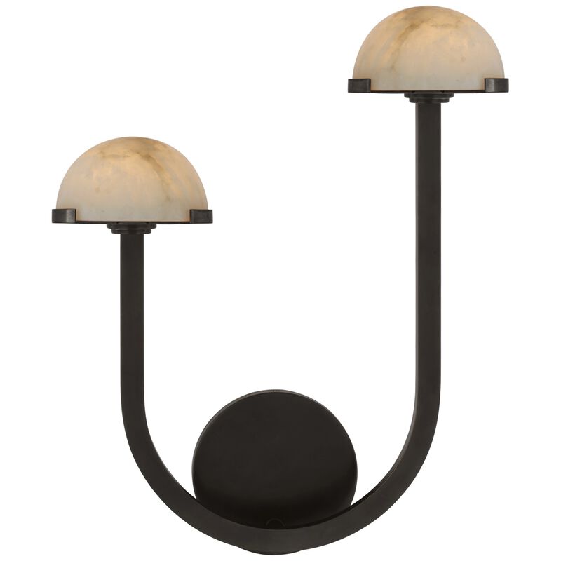 Pedra 15" Asymmetrical Left Sconce