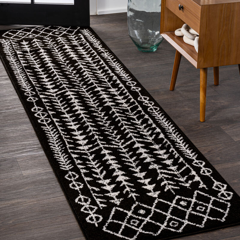 Ziri Moroccan Geometric Area Rug