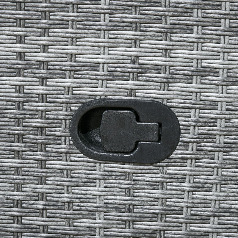 Folding Beach Lounge Chair With Adjustable Reclining Backrest For Outdoor image number 6