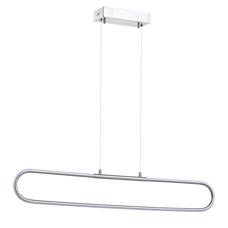Ned Dimmable Adjustable Integrated LED Metal Linear Pendant