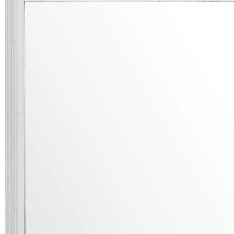 HomeRoots 35" White Framed Dresser Mirror image number 2