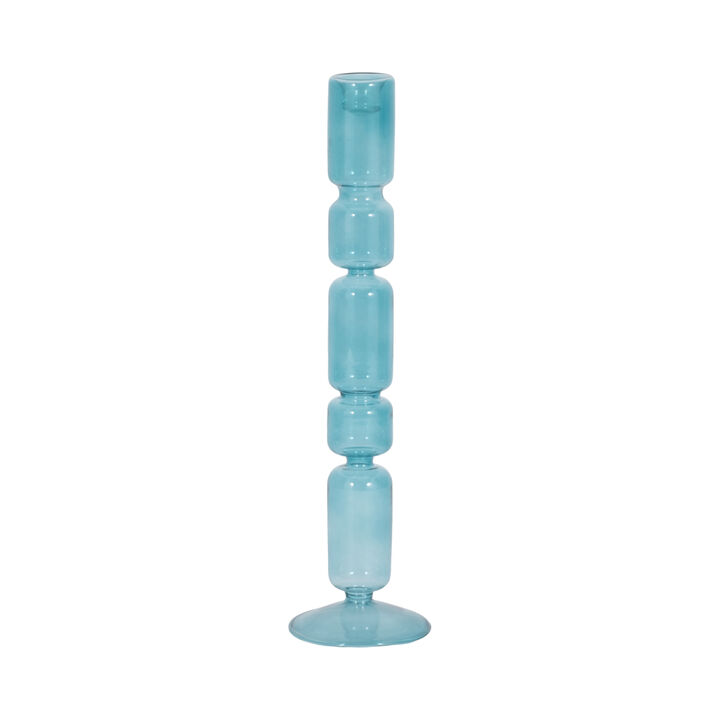 14" Mixed Bubble Candle Holder