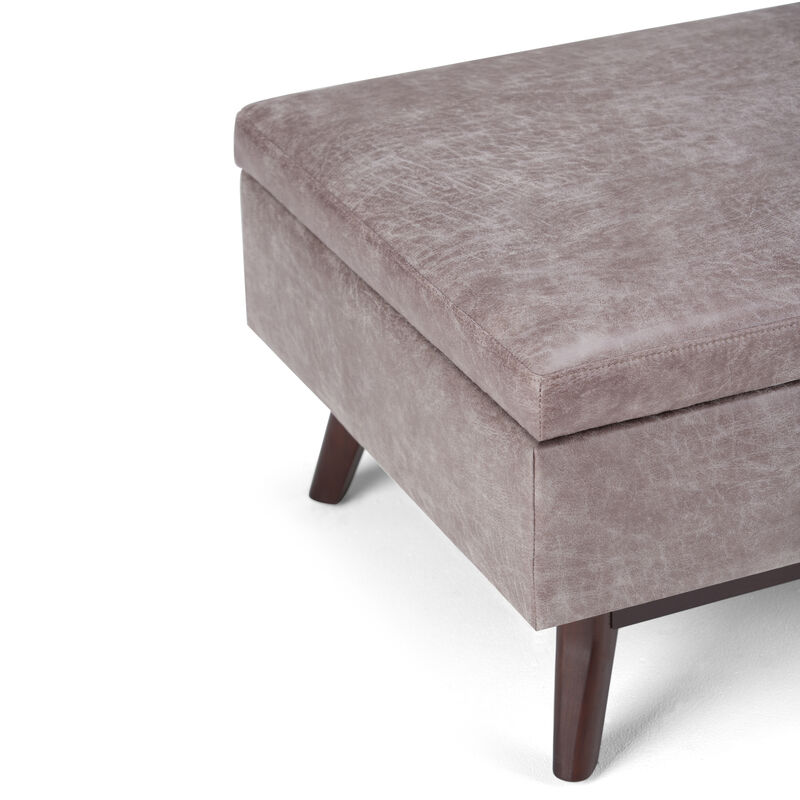 Simpli Home Owen Coffee Table Storage Ottoman image number 6