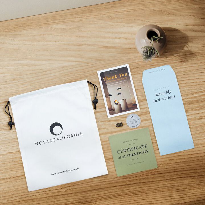 NOVA OF CALIFORNIA Tambo Pendant Light - Dark Walnut