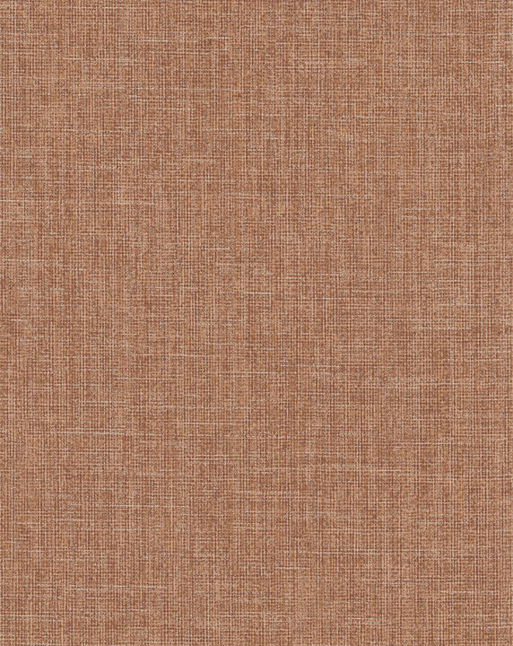 Broadwick Rust Faux Linen Wallpaper