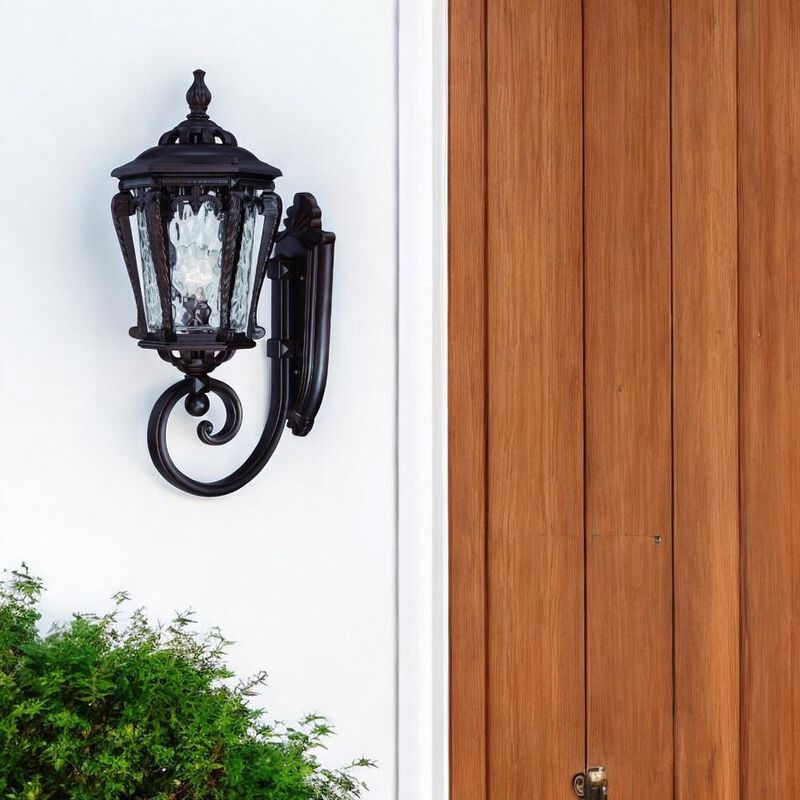 Hivvago Stratford 1-Light Architectural Bronze Wall Light