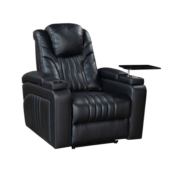 Streamdale Power Recliner with Adjustable Headrest and Charging Options