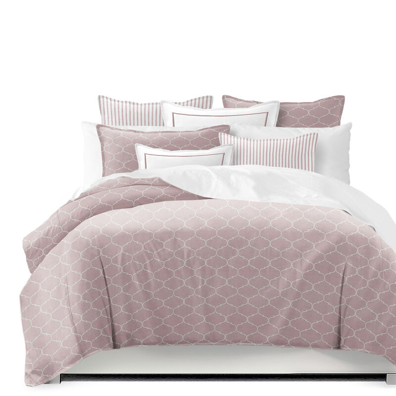 6ix Tailors Fine Linens Gazebo Ballet Pink Duvet Cover Set