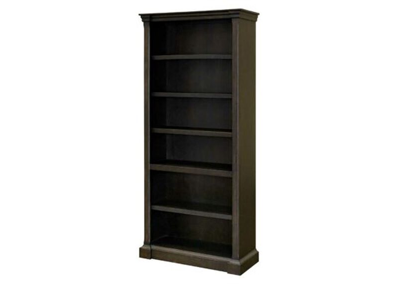 Traditional Wood Open Bookcase