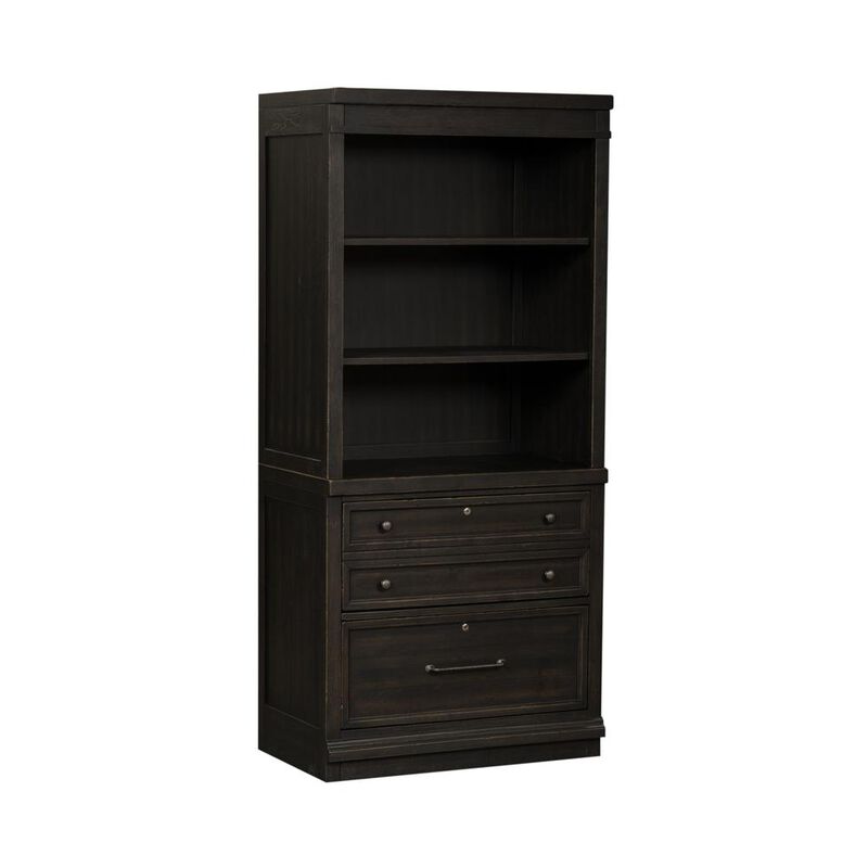 Liberty Furniture 2 Piece Hutch & Cabinet Set in Chalkboard image number 0
