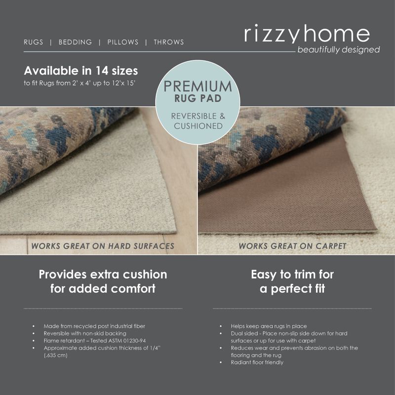 Premium 6' x 9' Rug Pad image number 4