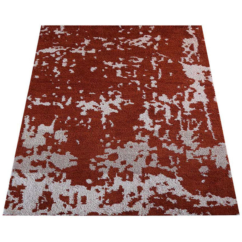 Rugsotic Carpets Hand Knotted Silk Size Area Rug Abstract Size NS1230 image number 2