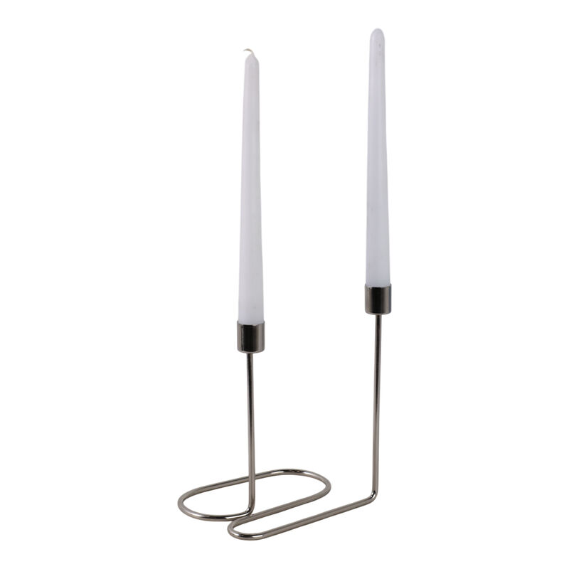 Double Swirl Candle Holder