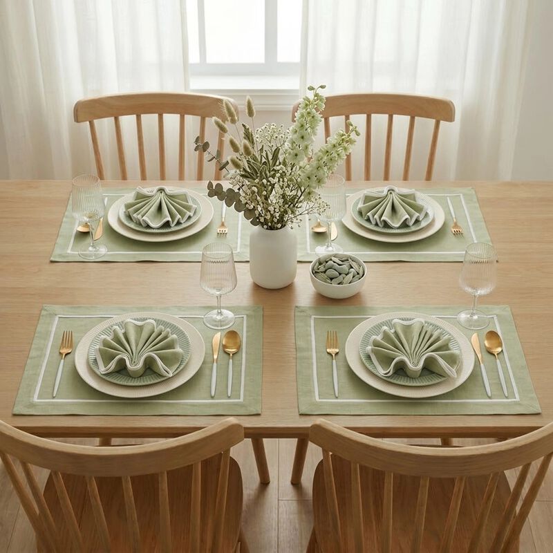 Linen Placemats Set of 4 image number 5