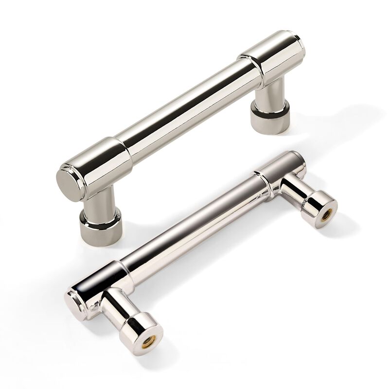 khtumeware 2 Pack 12 Inch(305mm) Polished Nickel Cabinet Pulls Kitchen Cabinet Handles Extra Long Cabinet Pulls Kitchen Cabinet