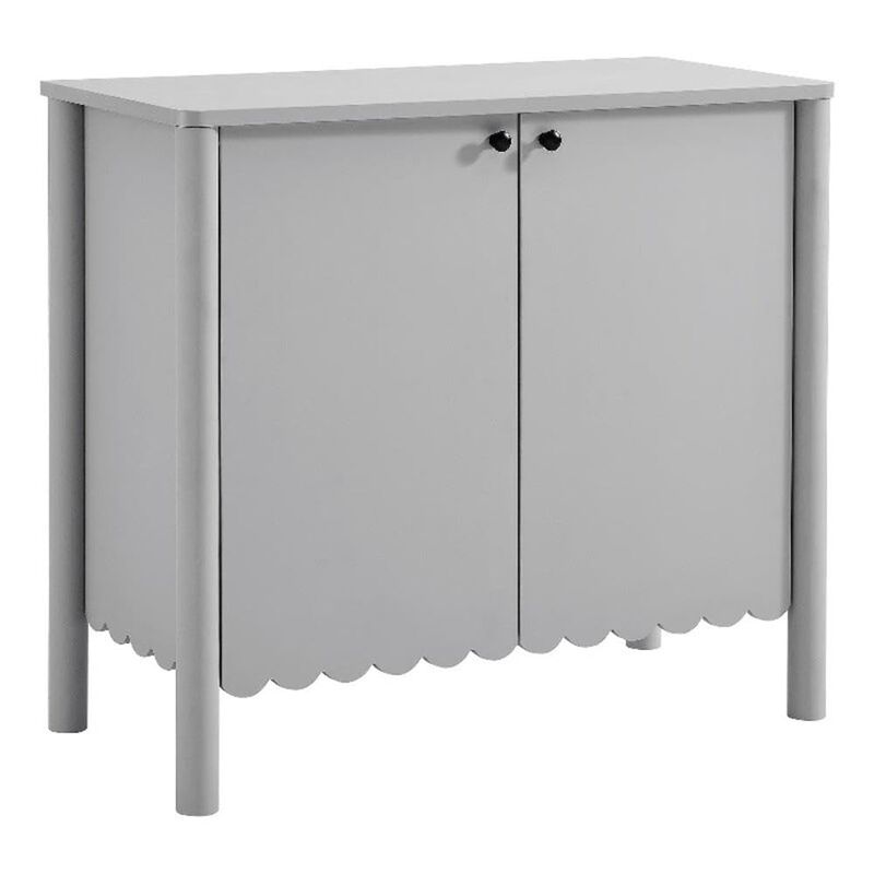Modway Emmeline 2-Door Scalloped Sideboard in Light Gray image number 0