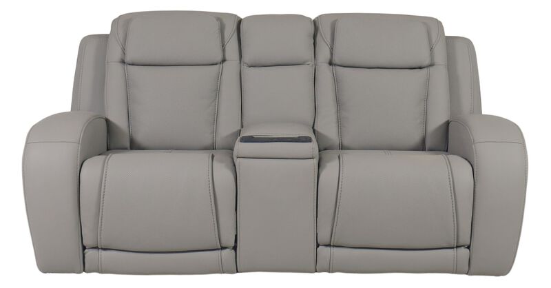 Bowden Power Leather Immersive Loveseat image number 0