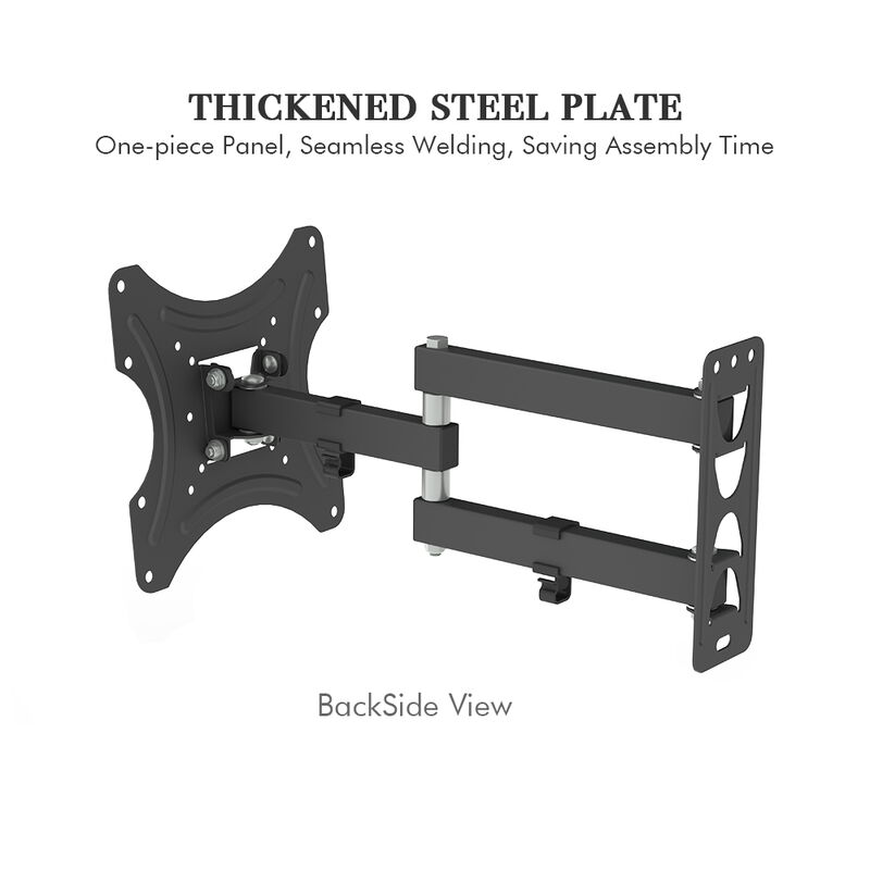 26-50 Inch TV Wall Mount Bracket, Adjustable and Rotatable TV Stand image number 2