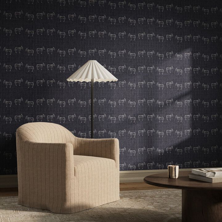 Burros Wallpaper by Paul Meyer - Burros Charcoal