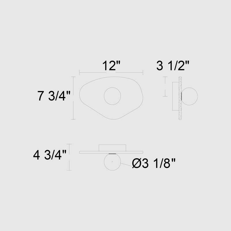 Tenere 12 inch LED Wall Sconce image number 6