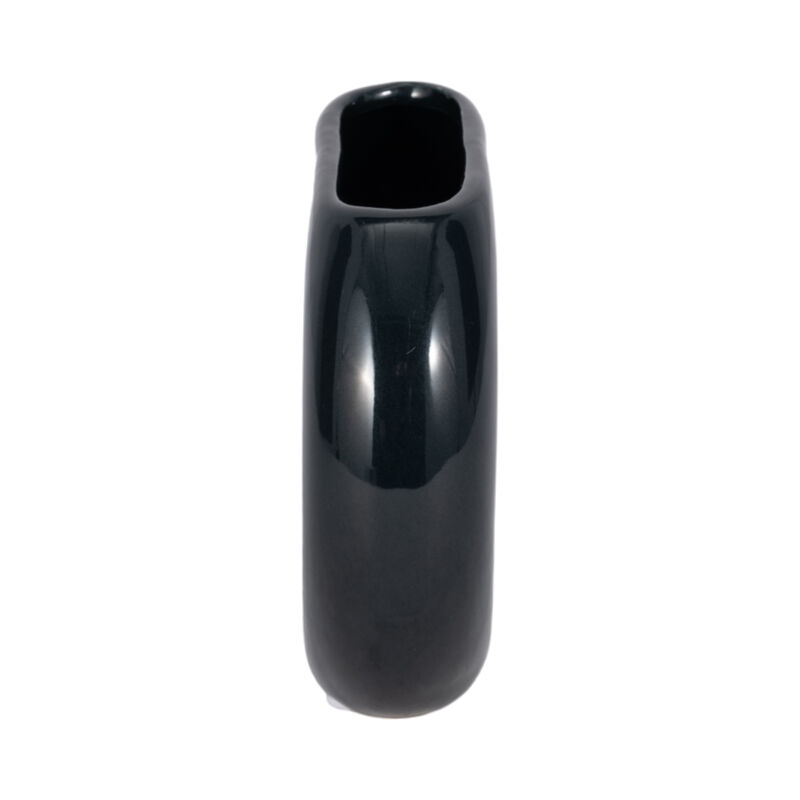 Cer, 5" Donut Vase, Navy image number 3