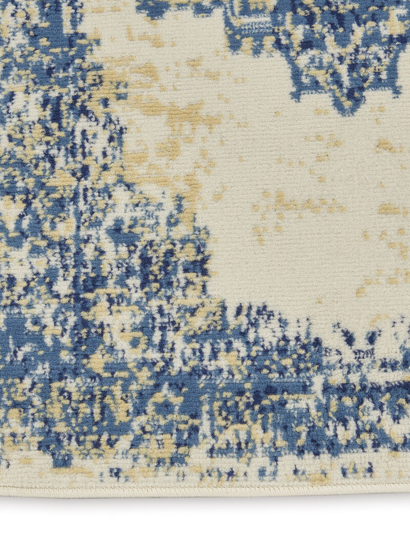 Grafix GRF14 White 2' x 6' Rug