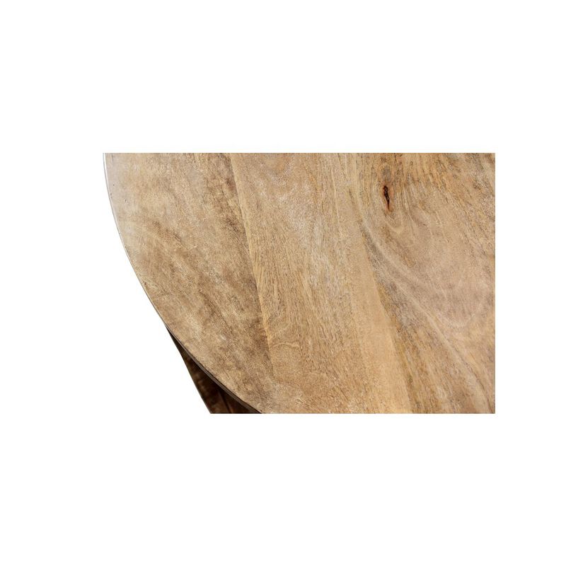 Alex Hamilton Jenna Round Cocktail Table with Shelf