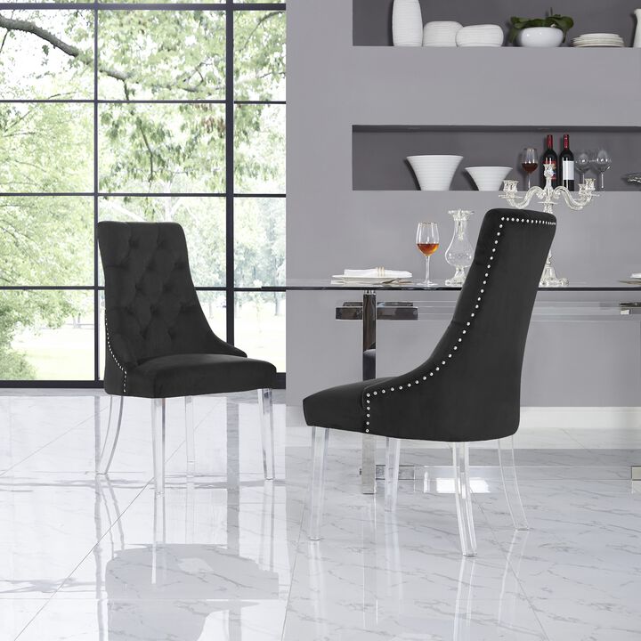 Inspired Home Steve Dining Chair, Set of 2