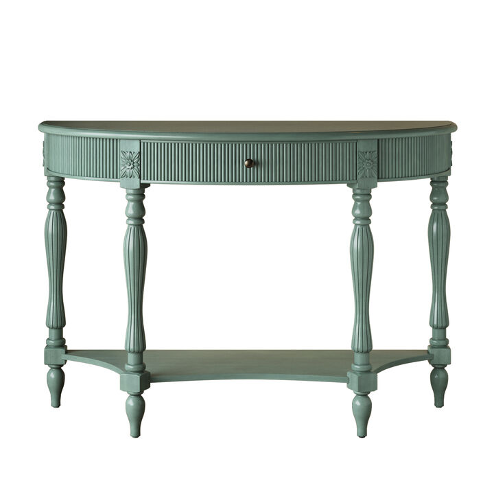 Muxtur Half Moon Console Table