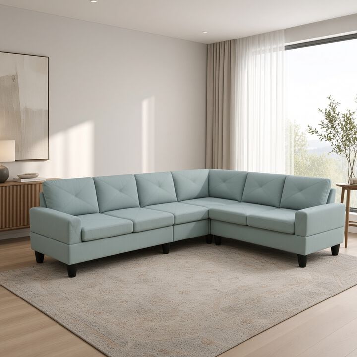 Jirji Modular L-Shaped Sectional Sofa