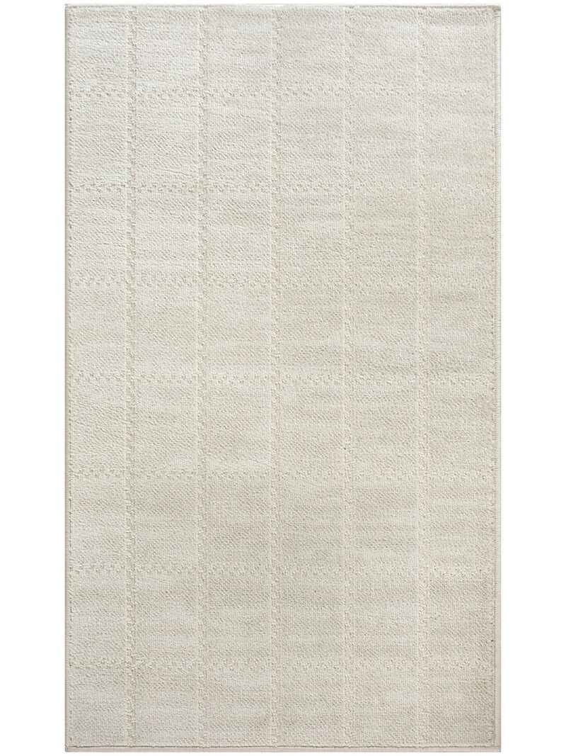 Serenity Home SRH05 Ivory/Cream 2'2" x 3'9" Rug image number 0