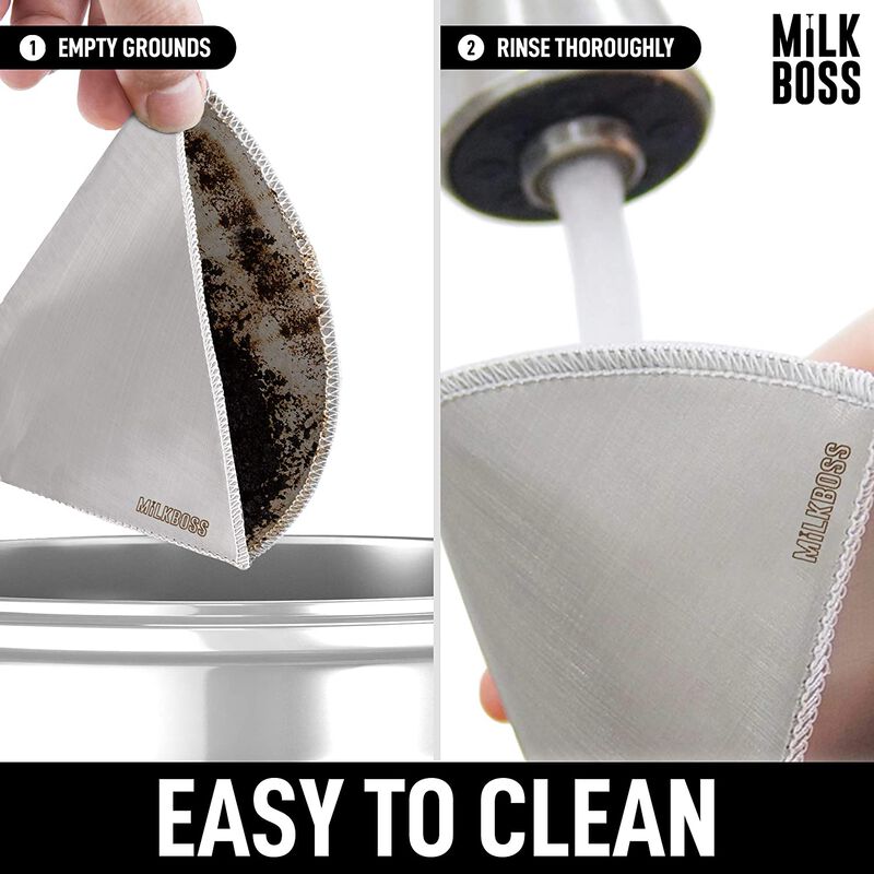 Reusable Paperless Permanent Stainless Steel Coffee Filter