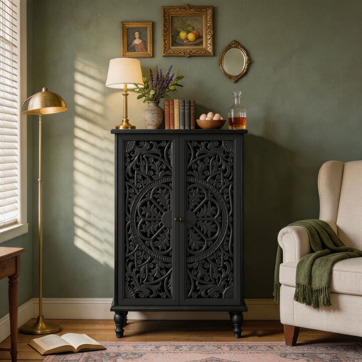 Zuggo 47" Tall Accent Cabinet