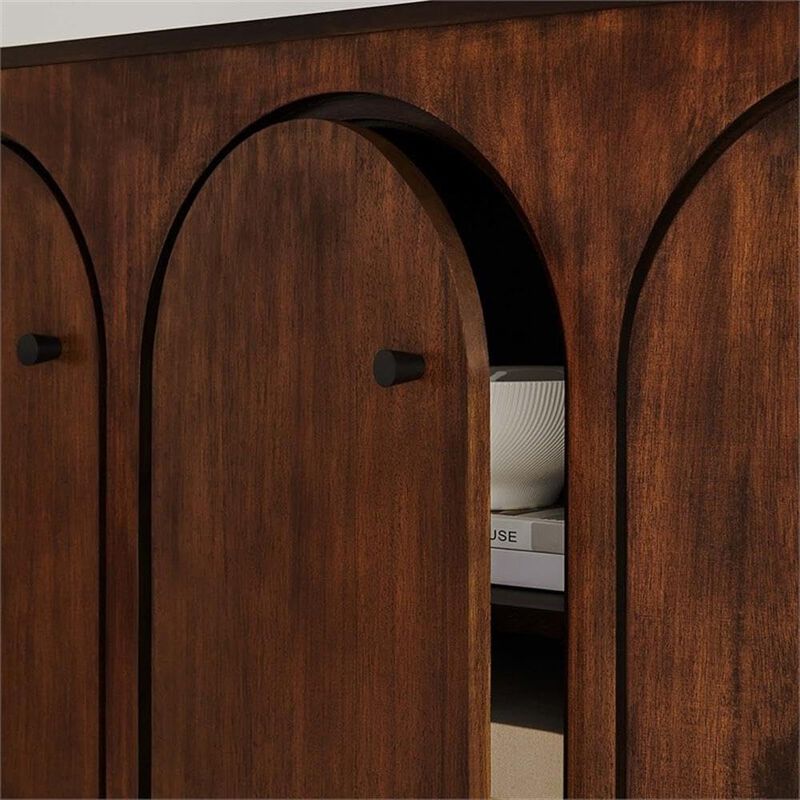 Appia 53 - Arched Door Accent Credenza image number 8