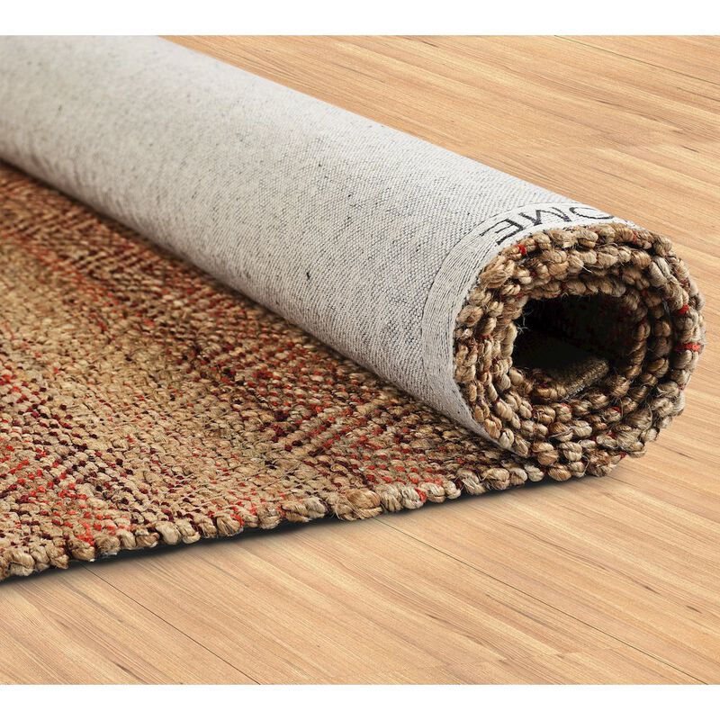 LR Home Natural Fiber Cotton Canvas Area Rug Indoor image number 3