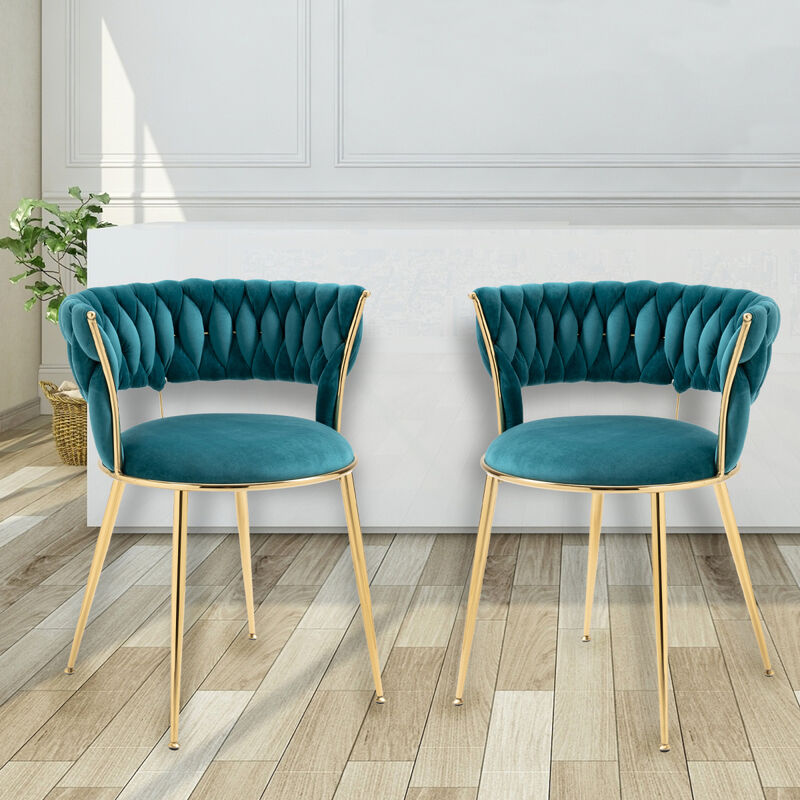Leisure Dining Chairs with 2PC /Set