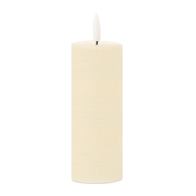 Set of 4 Wick Pillar Candles – Classic Unscented Candles for Table Decor, Holidays & Everyday Use