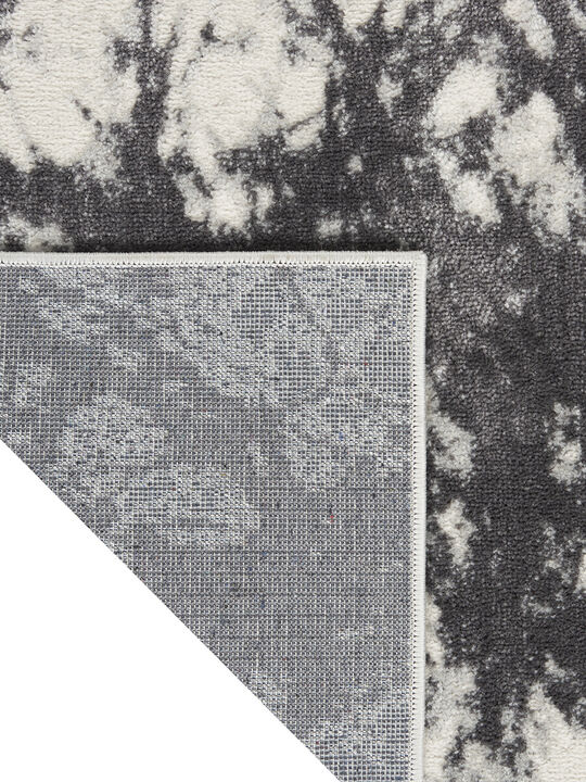 CK011 Verdant VRD05 Ivory/Charcoal 5'3" x 7'3" Rug