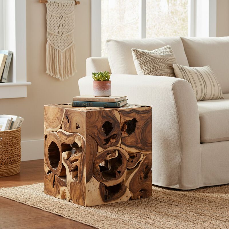 Borneo Suar End Table image number 1