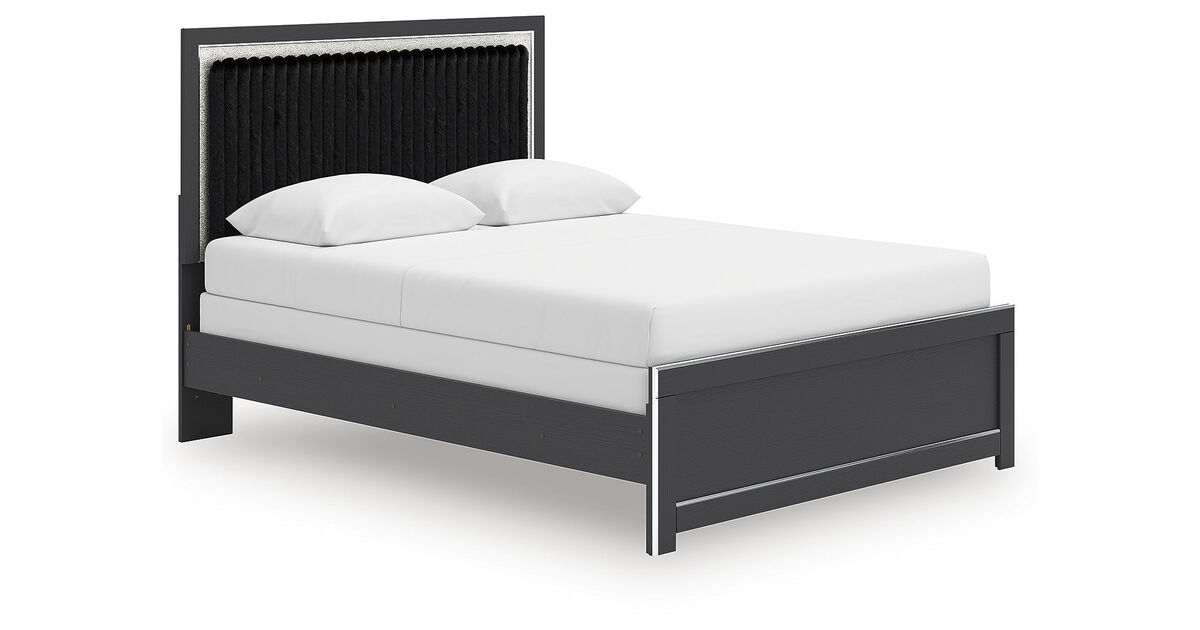 Birmonton Queen Upholstered Panel Bed