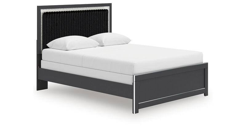 Birmonton Queen Upholstered Panel Bed image number 0