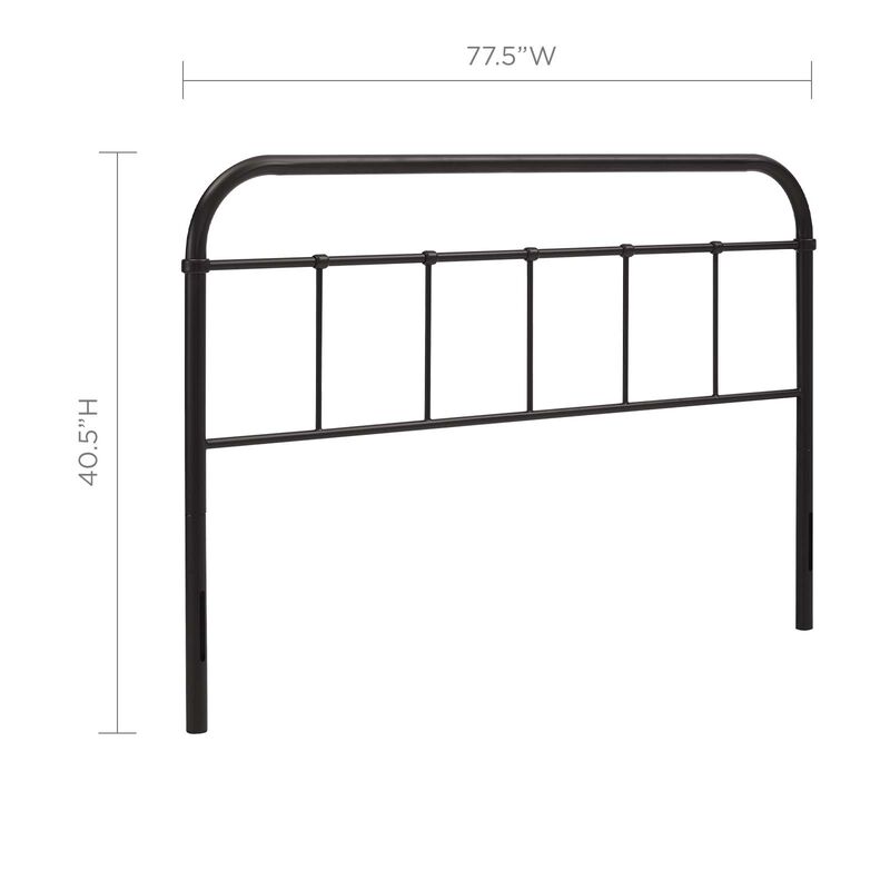 Modway - Serena King Steel Headboard image number 3
